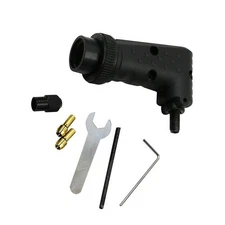 90 Degree Converter Adapter Kit Rotary Tool Attachment For Dremel Accessories