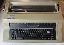 Vintage Swintec Electronic Typewriter Model 8016 TESTED!!