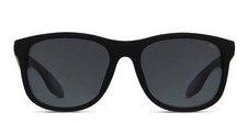 New Polarized FILA Sunglasses Black SF9250 55-19-140 w/ Case Retail 75 