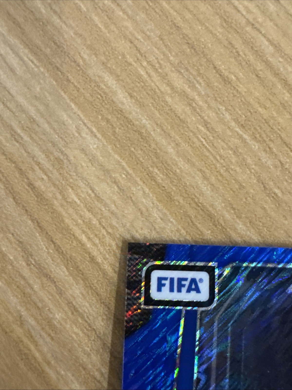 2025-26 Panini Prizm FIFA Samuel Eto'o Auto FOTL Blue Shimmer SSP Barcelona🔥🔥 view 3