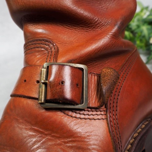 JOHN LOFGREN MUSHMANS ENGINEER Boots US8(26cm) Size Men's Fashion Brown Japan - Picture 12 of 12