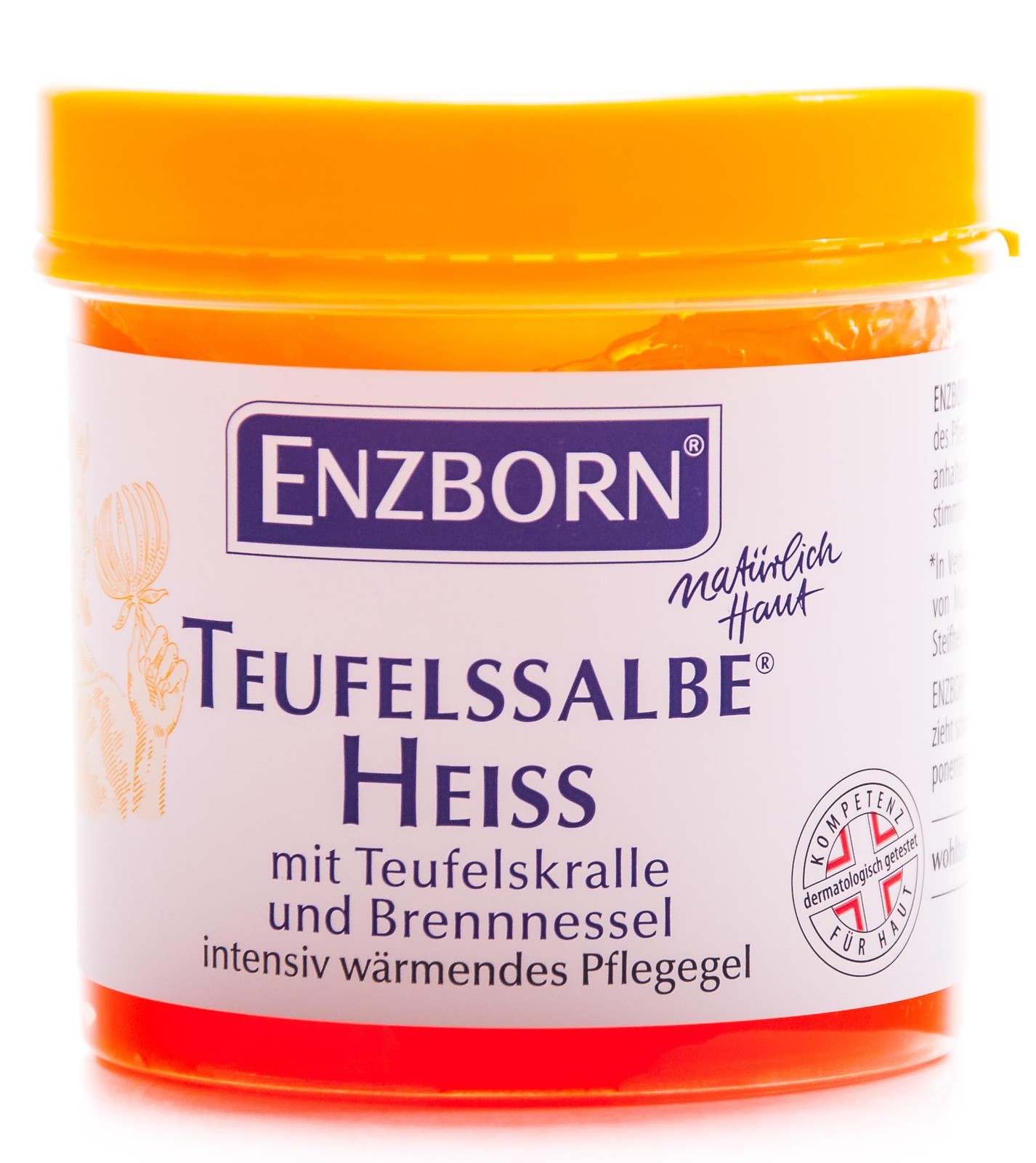 Enzborn Unguento All'Artiglio Del Diavolo a Caldo 200 Ml, 1Er Pacco (1 X 200 Ml)