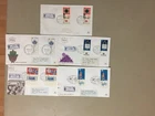 Five Israel registered fdc with two same TAB stamps