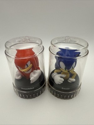Good 2 Grow Podz Sonic The HedgeHog & Knuckles Topper Figure Ornament Key Chain