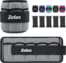 1 Pair Adjustable Ankle Weights, 2 4 6 8 10 Lb Modularized Leg Weight Straps for