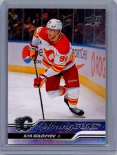 2023-24 Upper Deck #493 Ilya Solovyov Young Guns Acetate