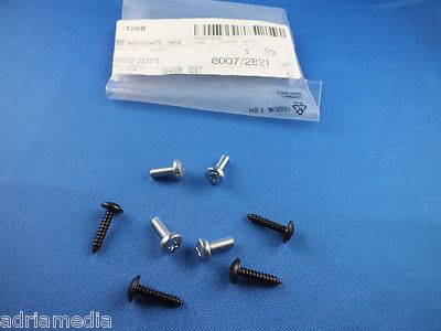 Original MB Mercedes license plate holder number plate screws w201 w124 w123 190