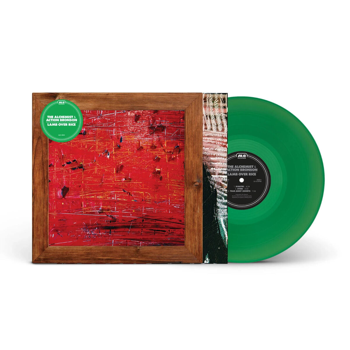 THE ALCHEMIST & ACTION BRONSON - LAMB OVER RICE - LP GREEN THE ALCHEMIST & ACTION BRONSON - LAMB OVER RICE - LP GREEN