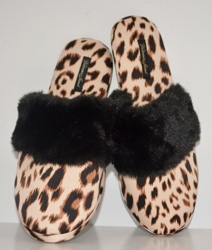 slippers leopard print