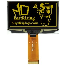 Graphic Yellow 2.4" inch 128x64 OLED Display,Serial SPI,I2C,SSD1309 w/Tutorial