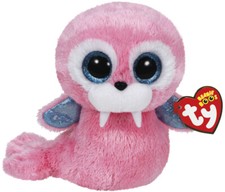 Ty Beanie Boos ❤️ TUSK The Pink Walrus 6" New MWMT's