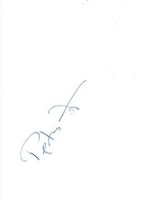 Peter Fonda "Easy Rider" Autogramm signed 10x15 cm Karteikarte