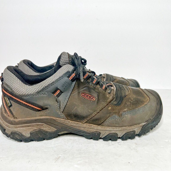 Scarpe da trekking basse basse impermeabili Keen Ridge da uomo taglia 11