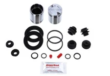 for MINI HATCHBACK F55 REAR Brake Caliper Seal Rebuild Repair Kit +Pistons