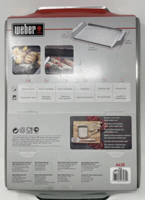 Weber 6435 Deluxe Stainless Steel BBQ Grilling