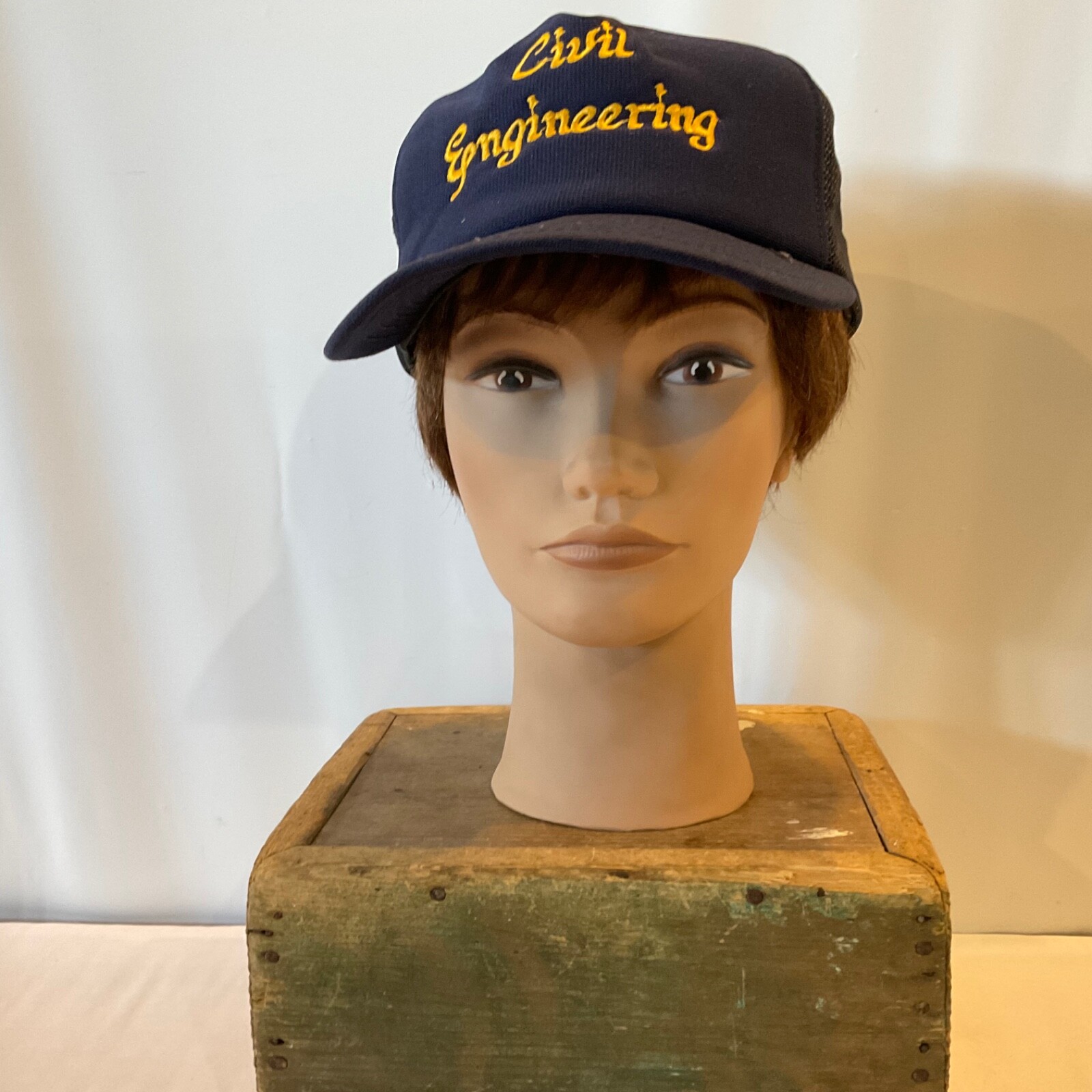 Civil Engineering Hat Snap Back Trucker Cap Mesh … - image 2