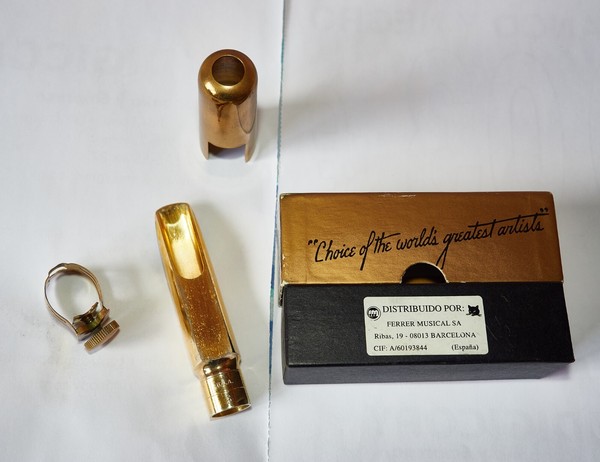 Boquilla Metálica Otto Link Super Tone Master Nº 6. Sax Tenor con abrazadera