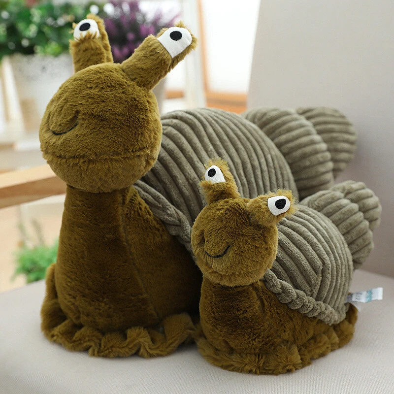 a cute snail plushie