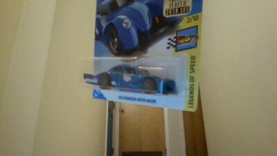 Hot Wheels 2018 50th Anniversary & 2022 Mainline Volkswagen Kafer Racer (2 Cars)