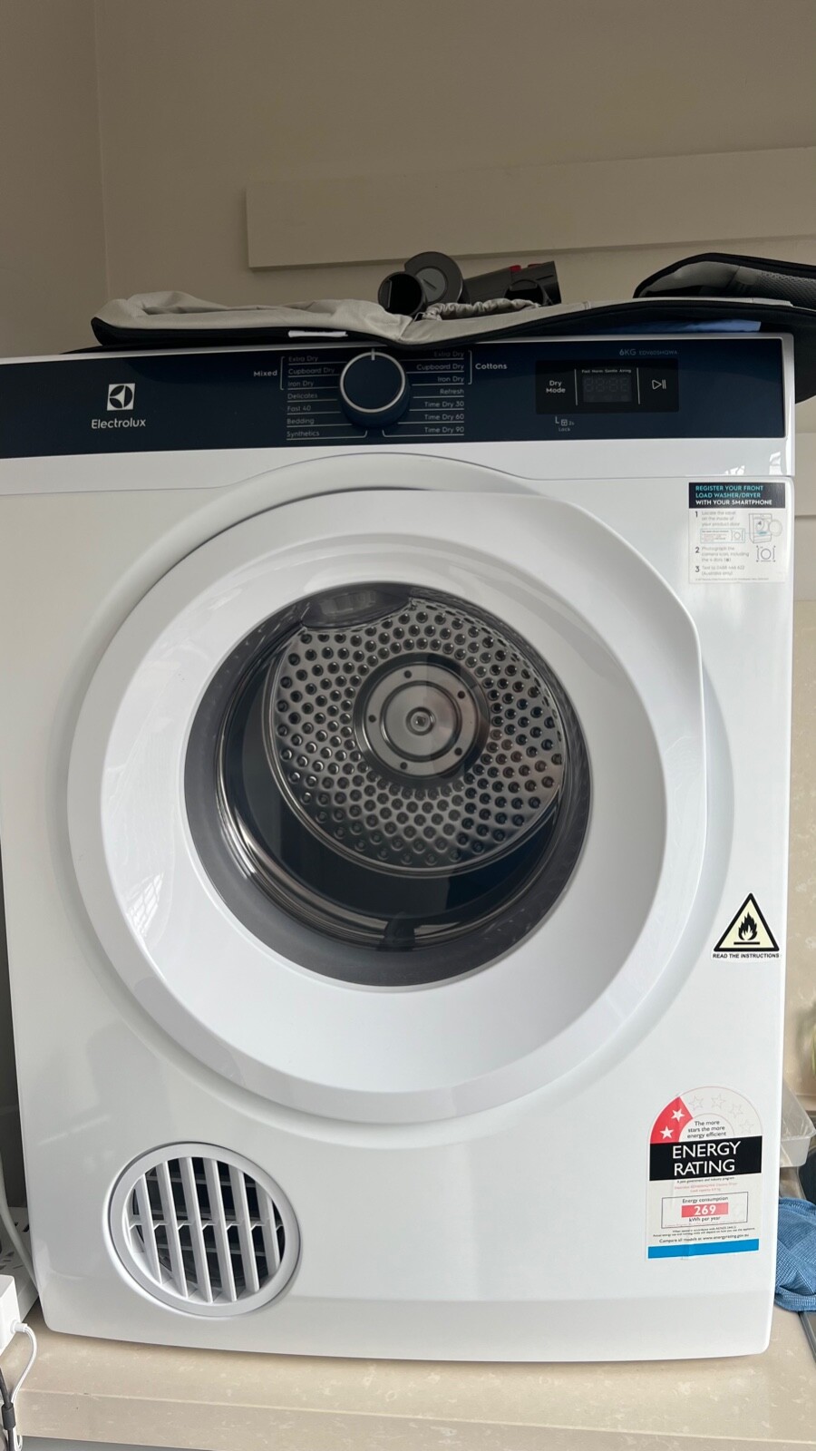 Electrolux EDV605HQWA 6kg Sensor Dryer eBay