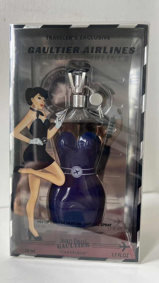 New & Sealed Jean Paul Gaultier Classique Airlines 50ml Eau de