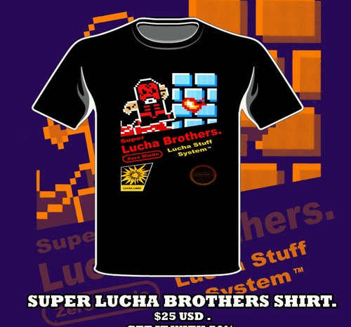 Penta Zero M shirt Super lucha bros 