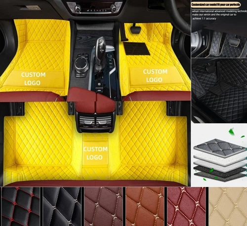 For Toyota RAV4 2000-2025 Full Surrounded Custom Tailored Car Floor Mats/Carpets - Picture 19 of 46