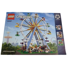 Lego 10247 CREATOR Expert Fairground Ferris Wheel INSTRUCTION MANUALS ONLY 2015