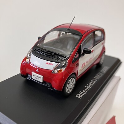 1:43 Mitsubishi i-MiEV 2009 Diecast Toy Car Rare JDM Red Hatchback