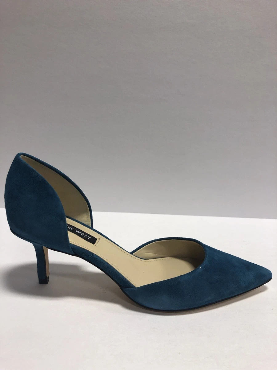 Nine west cheap navy blue pumps