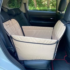 Two-Sided  Dog Car Seat Cover Front Rear Waterproof Car Mat for Medium Dogs