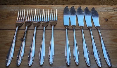 Vintage Valiant Plate A1 Cutlery Set/Anniversary EPNS/Retro/1950's/60's/Priestly - Image 1 of 4