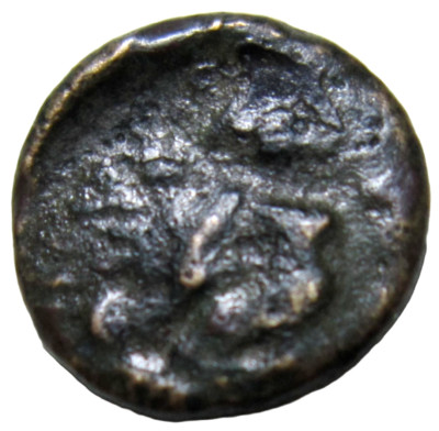 TROAS, ANTANDROS. AE 11. CIRCA 4TH - 3RD CENTURY BC. APOLLO/HEAD OF LION.