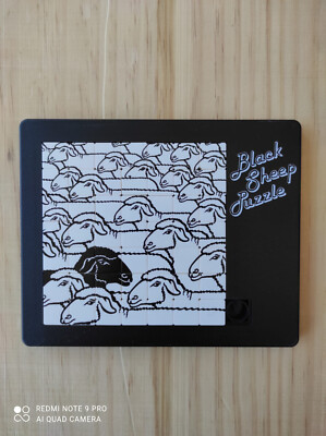 Pussycat IQ PUZZLE ''Black Sheep Puzzle''. Twisty Puzzle Slide 2D.