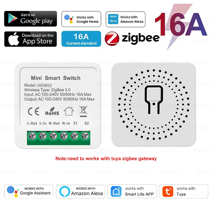 Tuya ZigBee 3.0 Smart Light Switch Module for DIY Home Automation