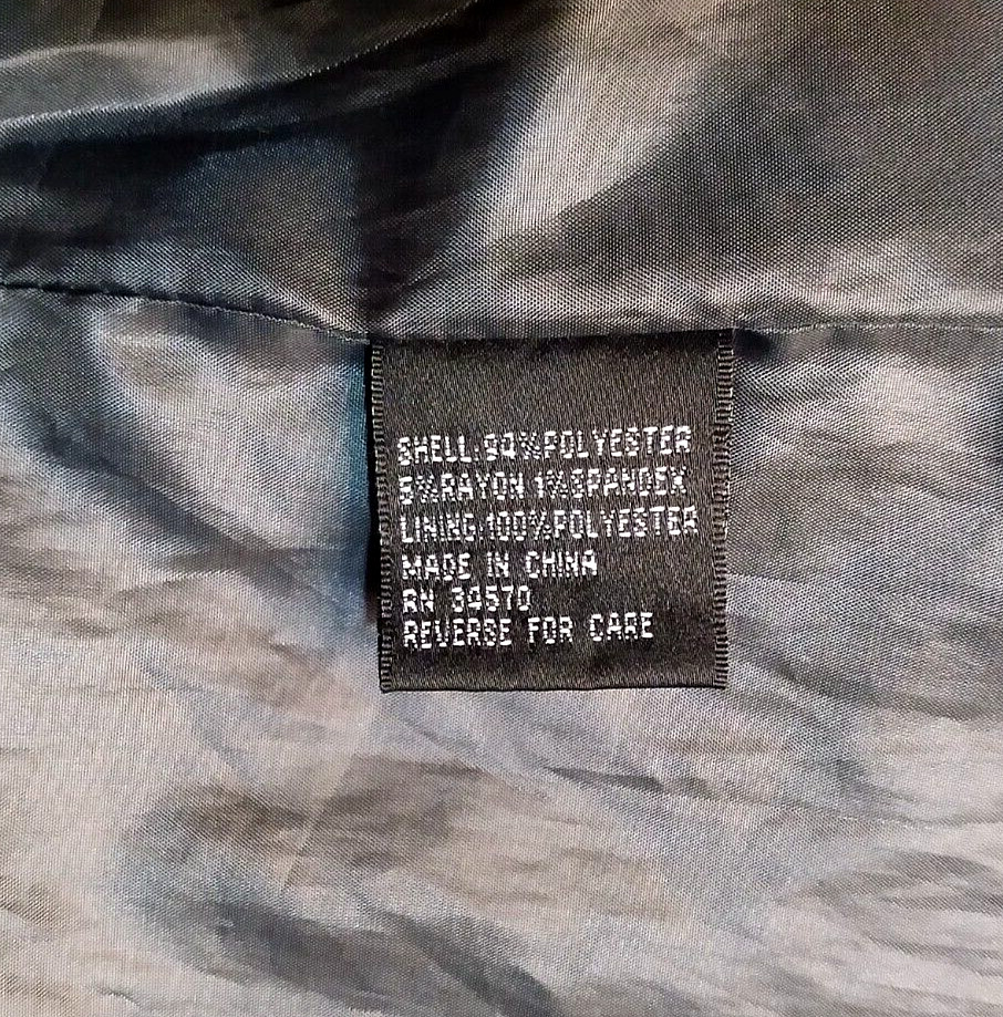 IB Diffusion Gray Peacoat Collared Pockets Button… - image 9