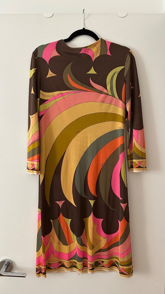 vintageフレーム/emilio pucci /elte Emilio Pucci Vintage Dress - S/M Retro 1960s Exclusive Sak's