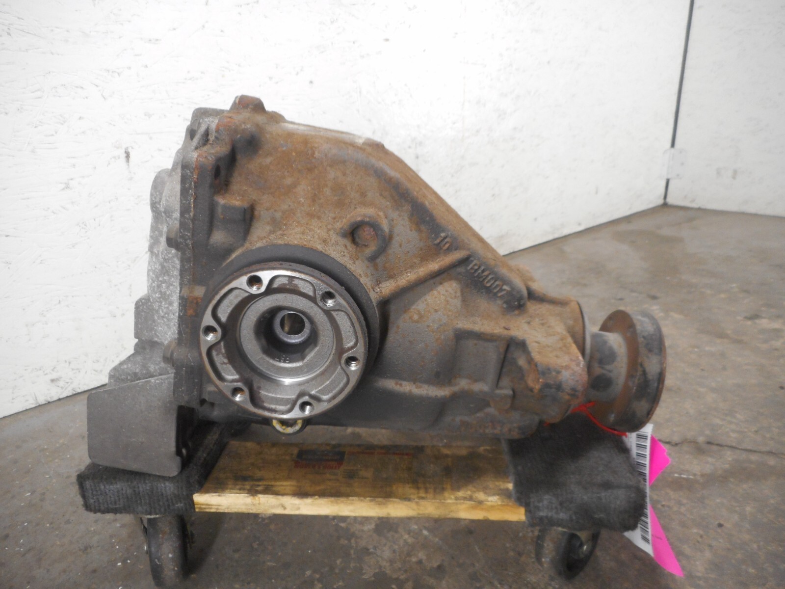 06-08+BMW+750i+750li+E65+E66+Rear+Differential+Diff+3.38+Ratio+Tested+