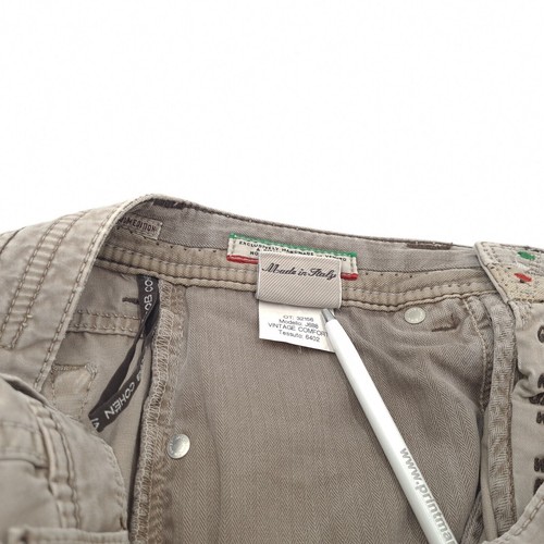 Jacob Cohen Pantaloni Jeans Uomo Regolari Dritti Stretch J688 Zd5 Taglia W31 L34 - Foto 15 di 15