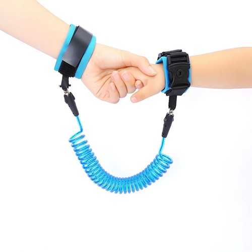 GUINZAGLIO BRACCIALE SICUREZZA BAMBINI CORDA MOLLA ANTIPANICO SMARRIMENTO - Bild 15 von 18