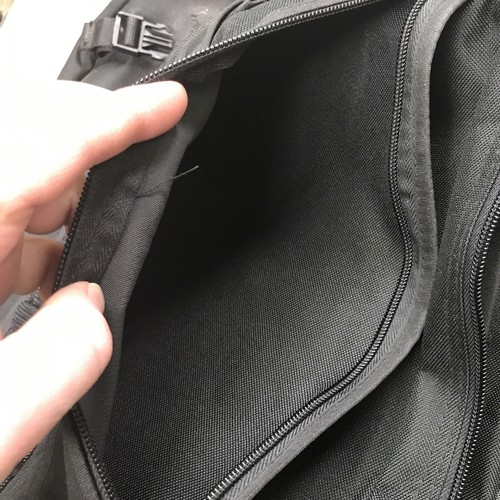 Vtg Road Runner Black Tote Bag Musician Messenger Gig Bag - Nice Find Fast Ship! - Picture 12 of 17