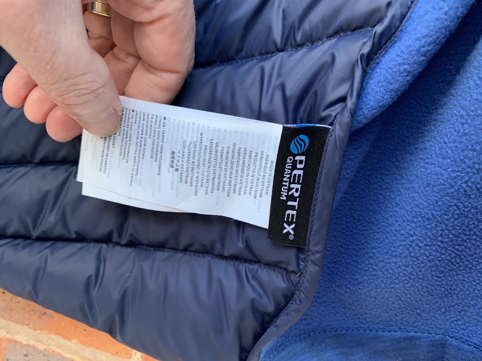 BERGHAUS FINSLER REFLECT HYDRO DOWN JACKET MENS BLUE SIZE LARGE eBay