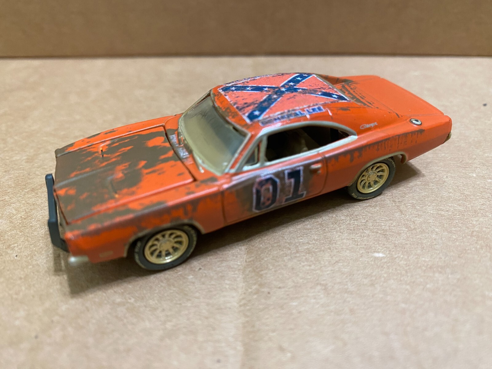 AUTOWORLD 1/18 GENERAL Lee Dukes Of Hazzard 1969 Caricabatterie Dodge - Foto 9