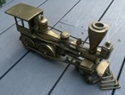 Texas Train Scale Model Vintage Solid Brass W & A.R.R