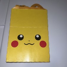 Pok mon 25th Anniversary McDonald s Happy Meal Pikachu Box 2021