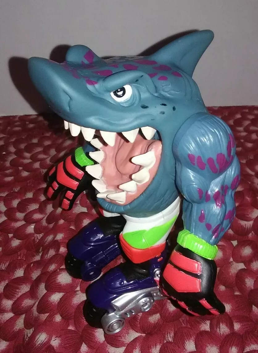 1995 Street Sharks Moto Streex Complete with Goggles Cartoon 90s