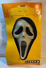 Bleeding Scream Ghost Face Mask Includes Blood Heart Pump