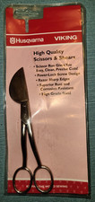 NEW 6"/15.2 cm VIKING HUSQVARNA Right Hand Applique Quilt Scissors 1/2" Duckbill