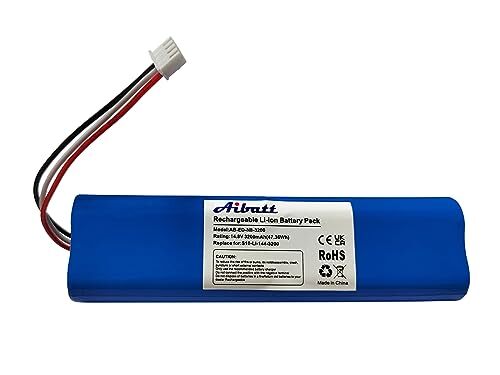 Aibatt Batteria agli ioni di litio 14,4 V 3200 mAh per Ecovacs Deebot N8, (m7J)