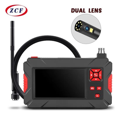 Dual Lens Industrial Endoscope 4.3 Inch IPS Screen Handhold Inspection Borescope